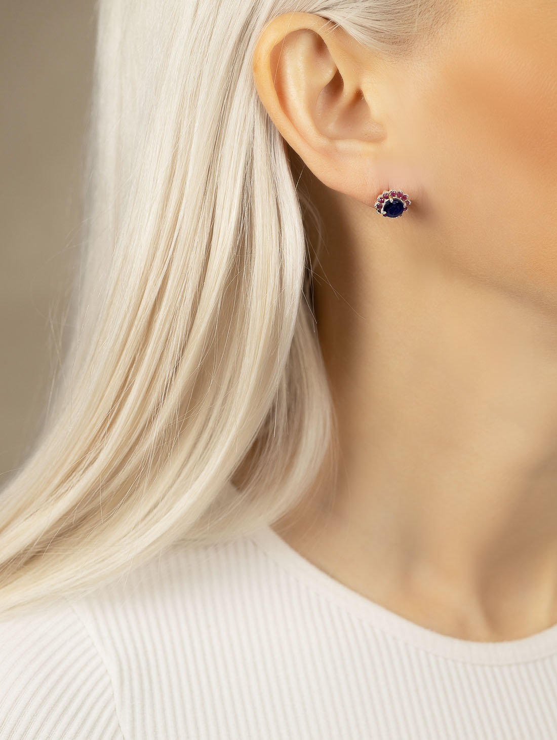 9291 Серьги пуссеты (Ag 925)