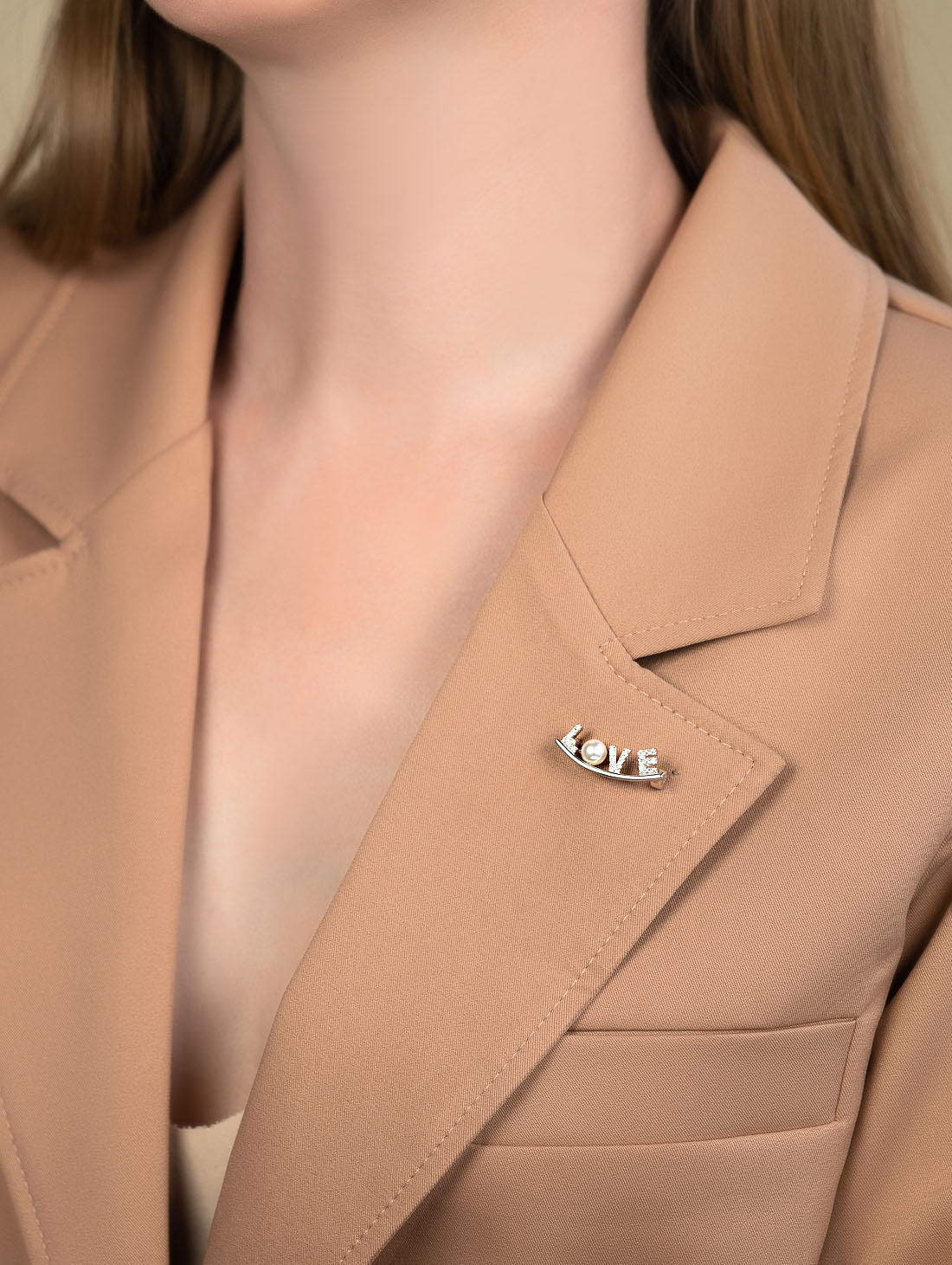 B00218 Брошь (Ag 925)