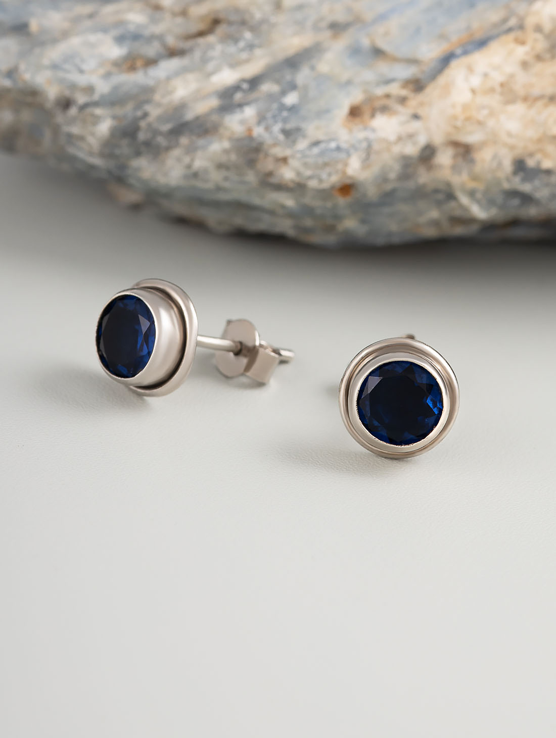 9343 Серьги пуссеты (Ag 925)