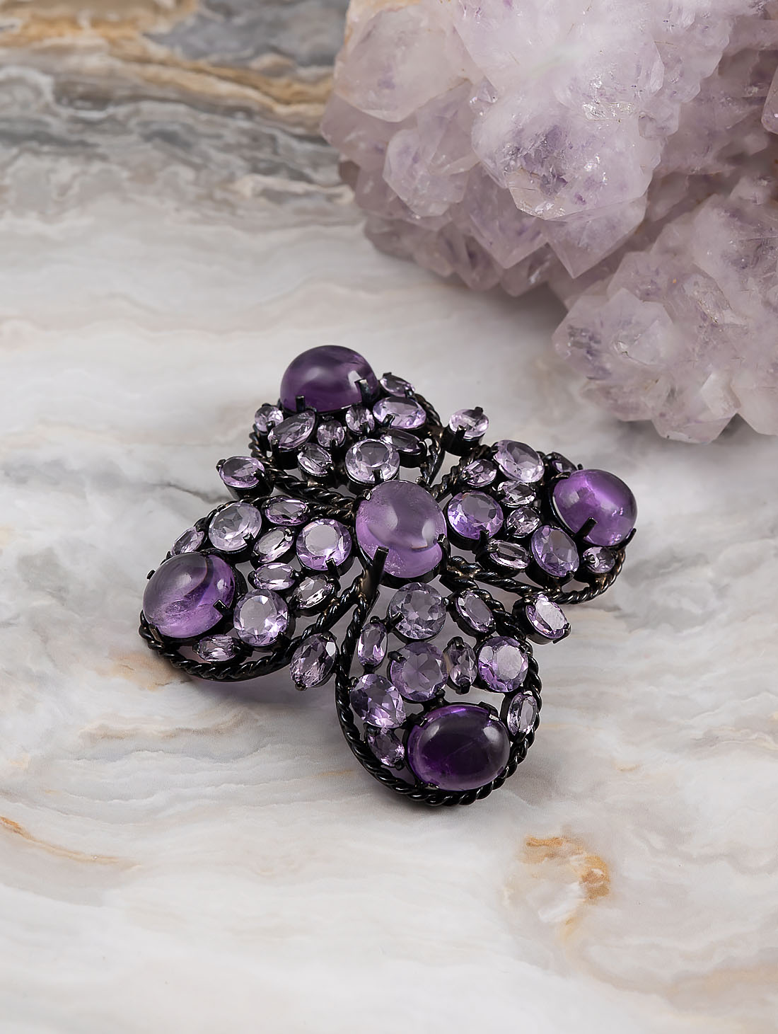 042365 Брошь-кулон (Ag 925)