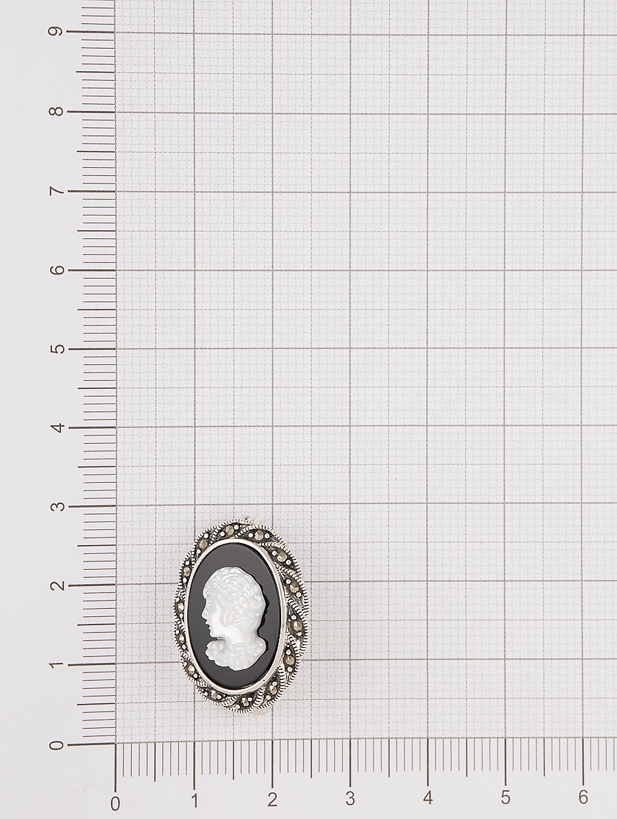 91525 Брошь (Ag 925)