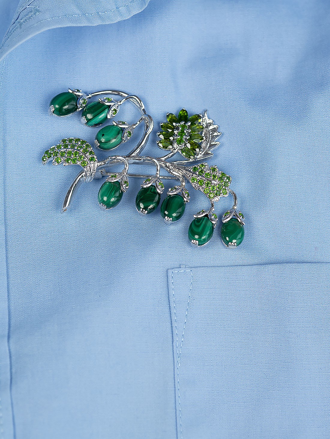 01306 Брошь (Ag 925)