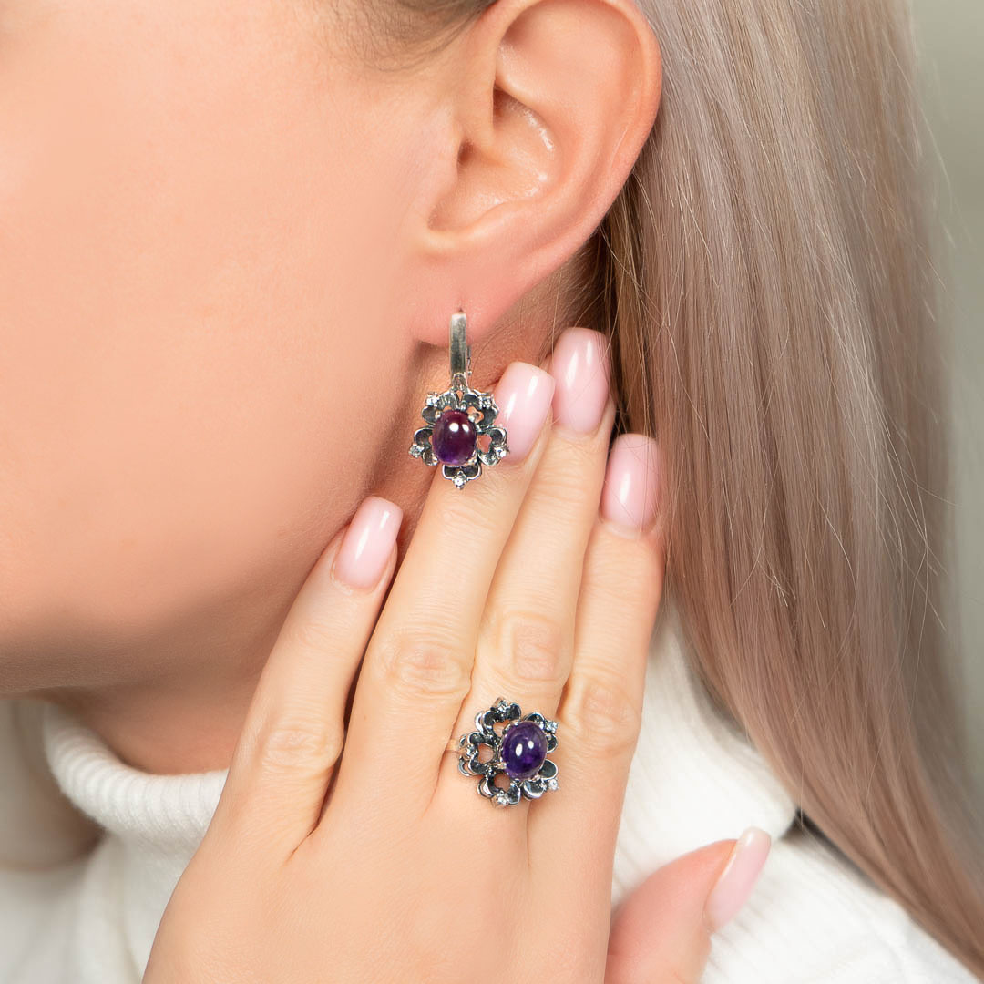 056444 Серьги (Ag 925)