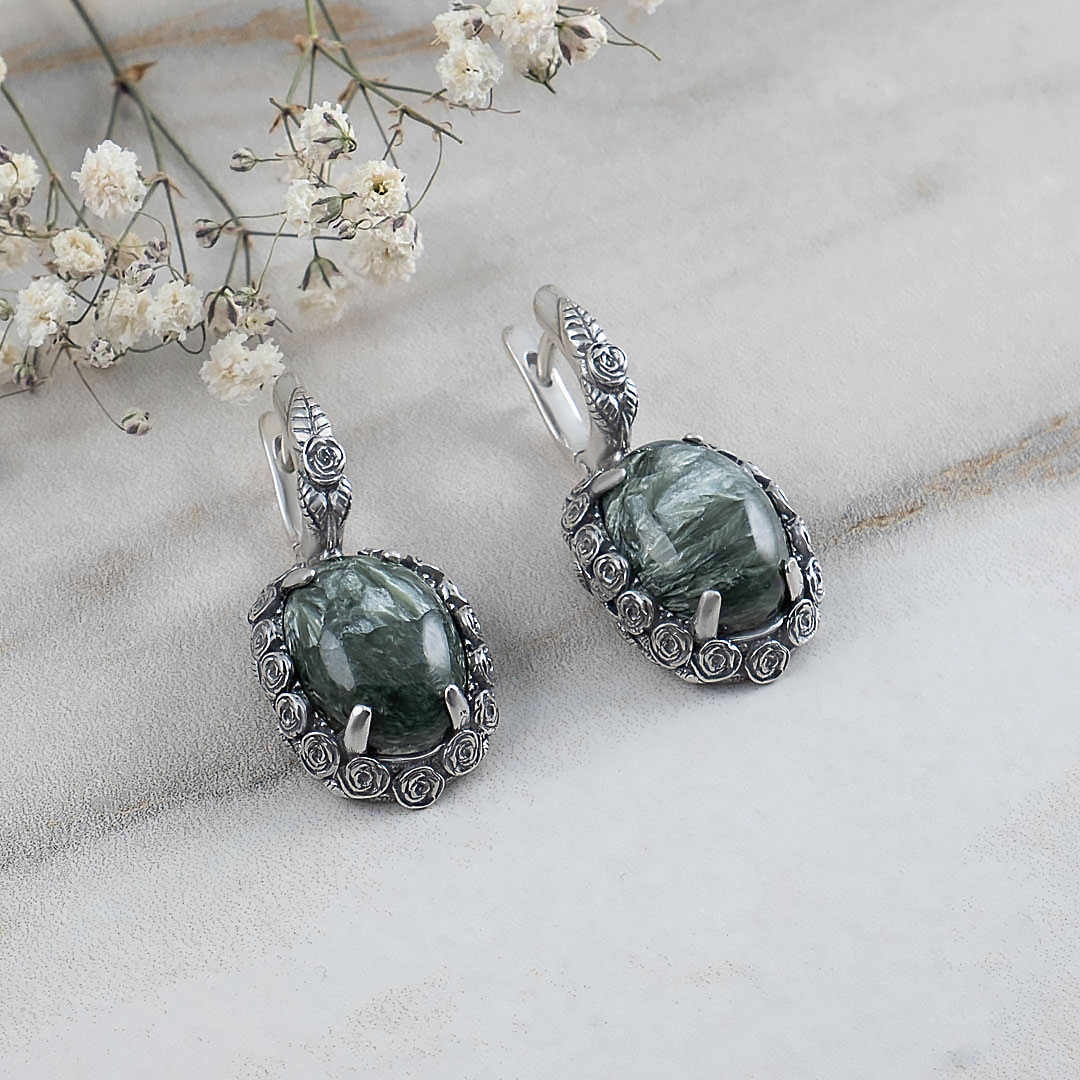 055514 Серьги (Ag 925)