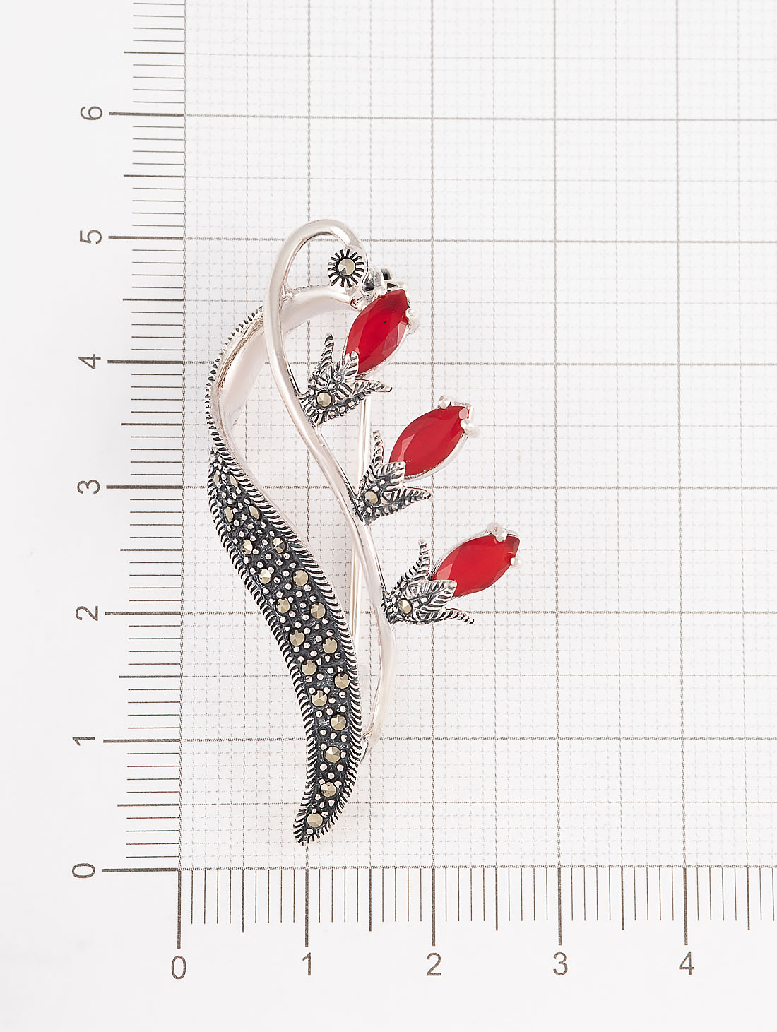 91574 Брошь (Ag 925)