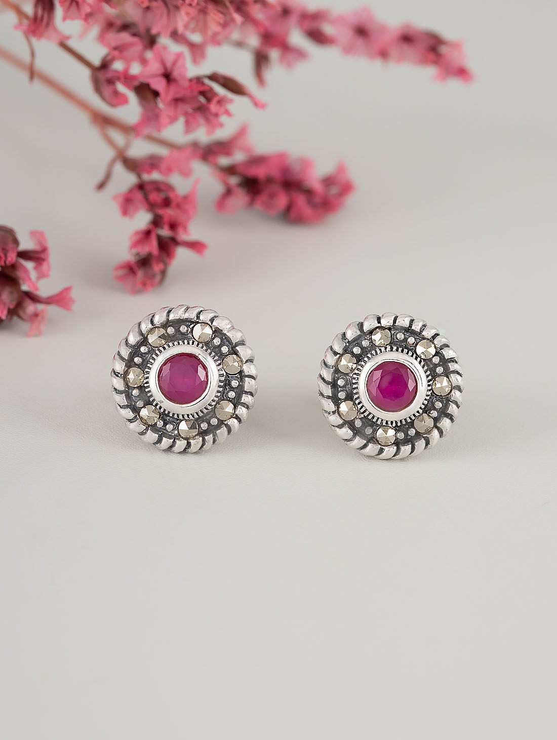 300203 Серьги пуссеты (Ag 925)