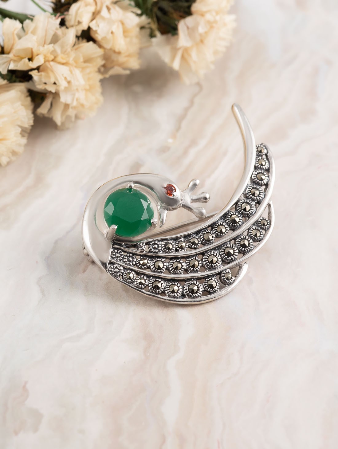 91620 Брошь (Ag 925)