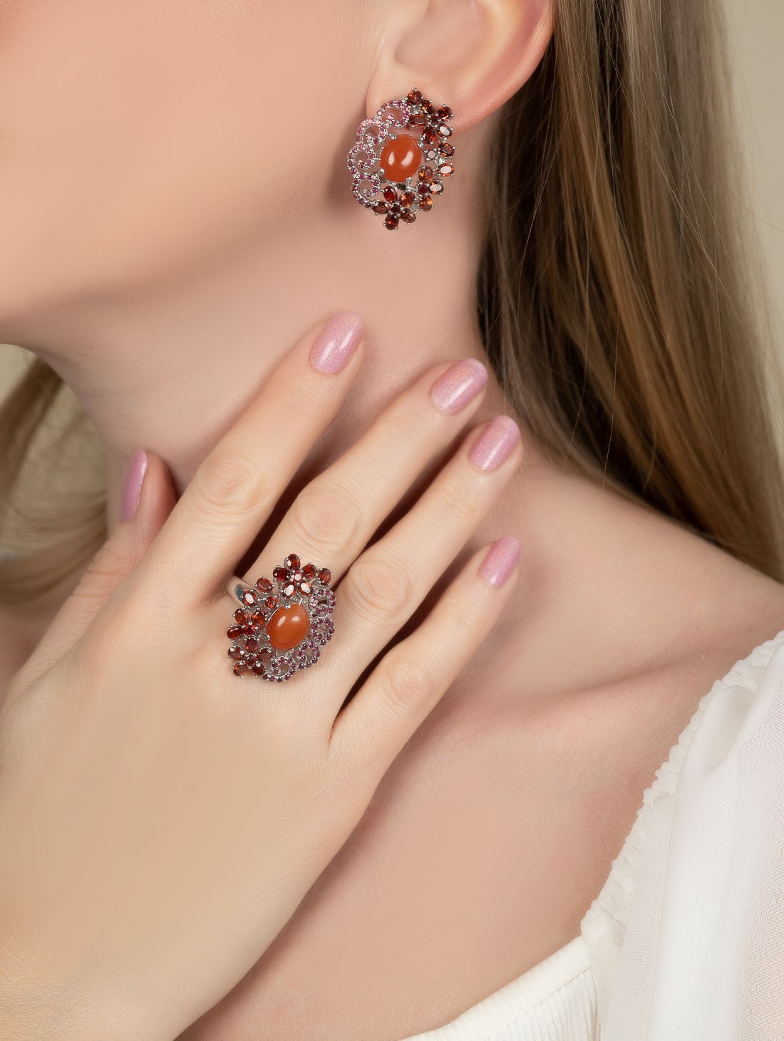 022254 Серьги (Ag 925)