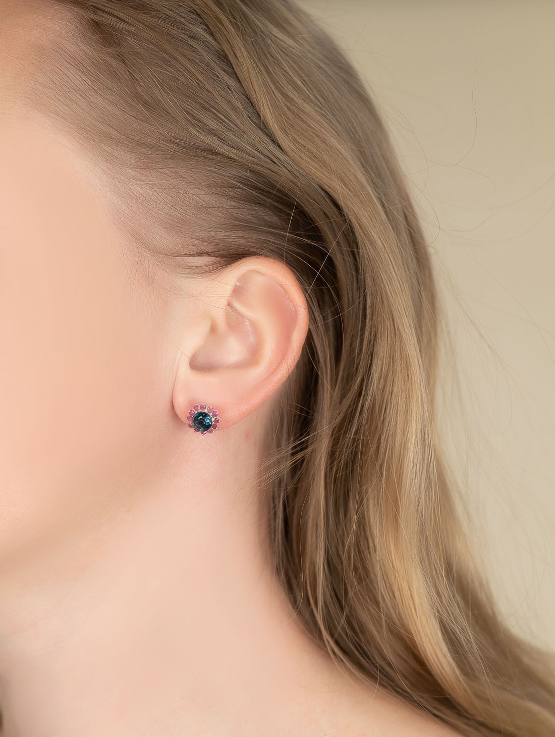 9442 Серьги пуссеты (Ag 925)