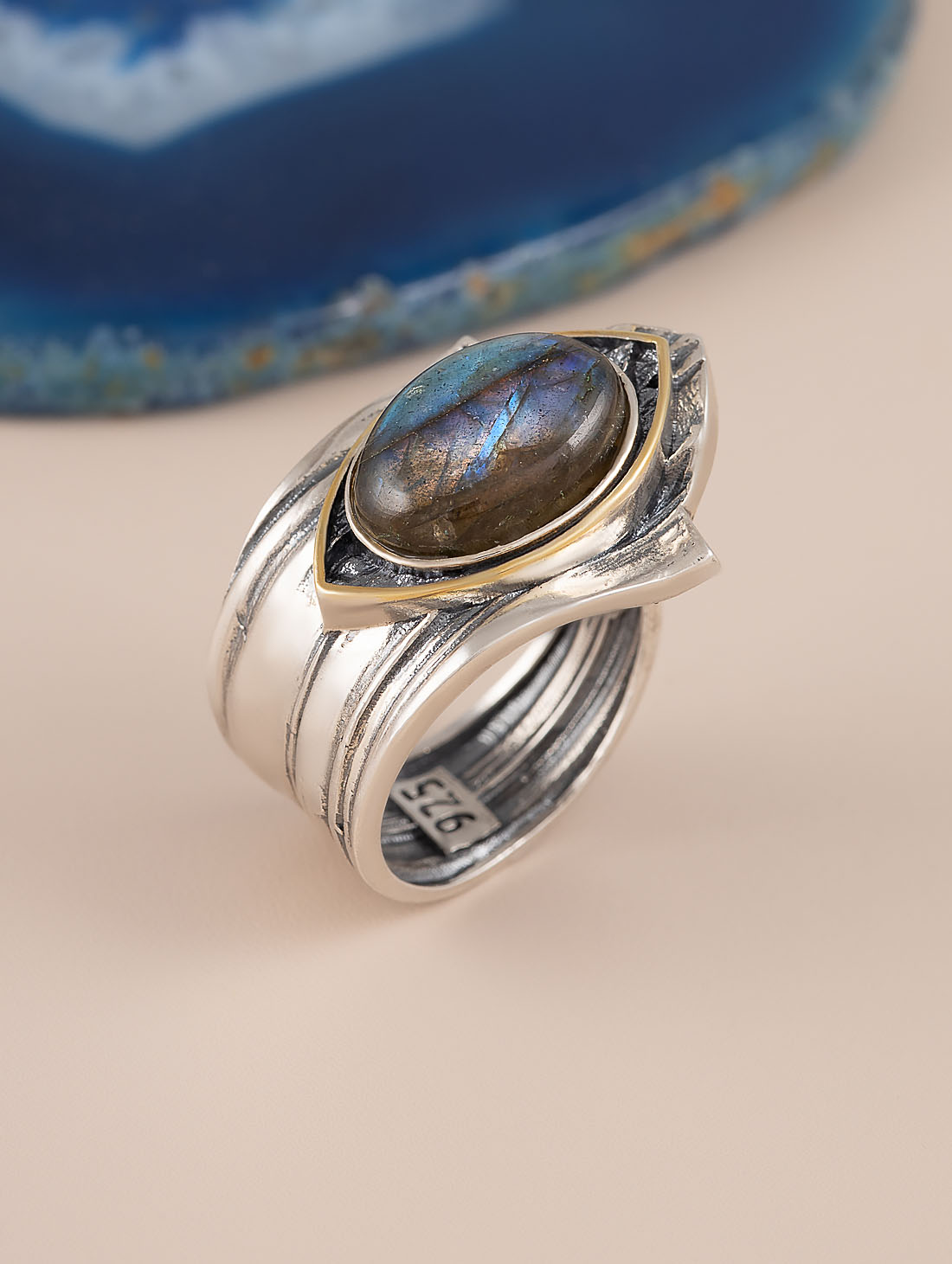 Rrr1218z Лабрадор Кольцо (Ag 925)