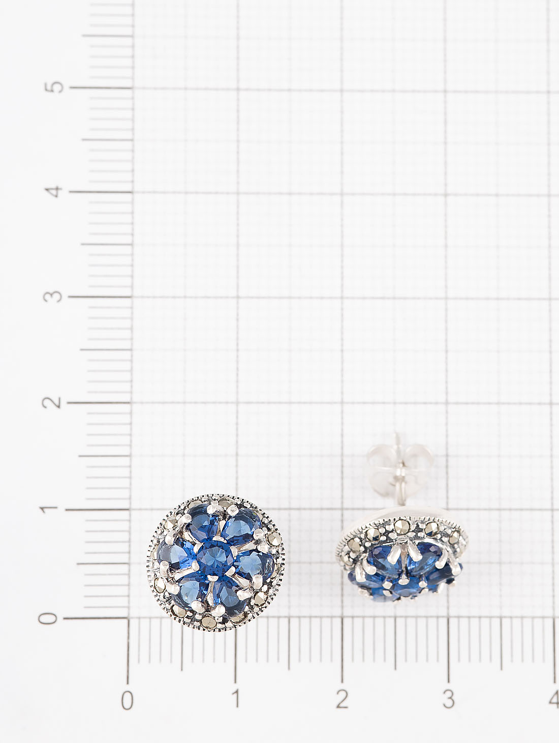 300206 Серьги пуссеты (Ag 925)