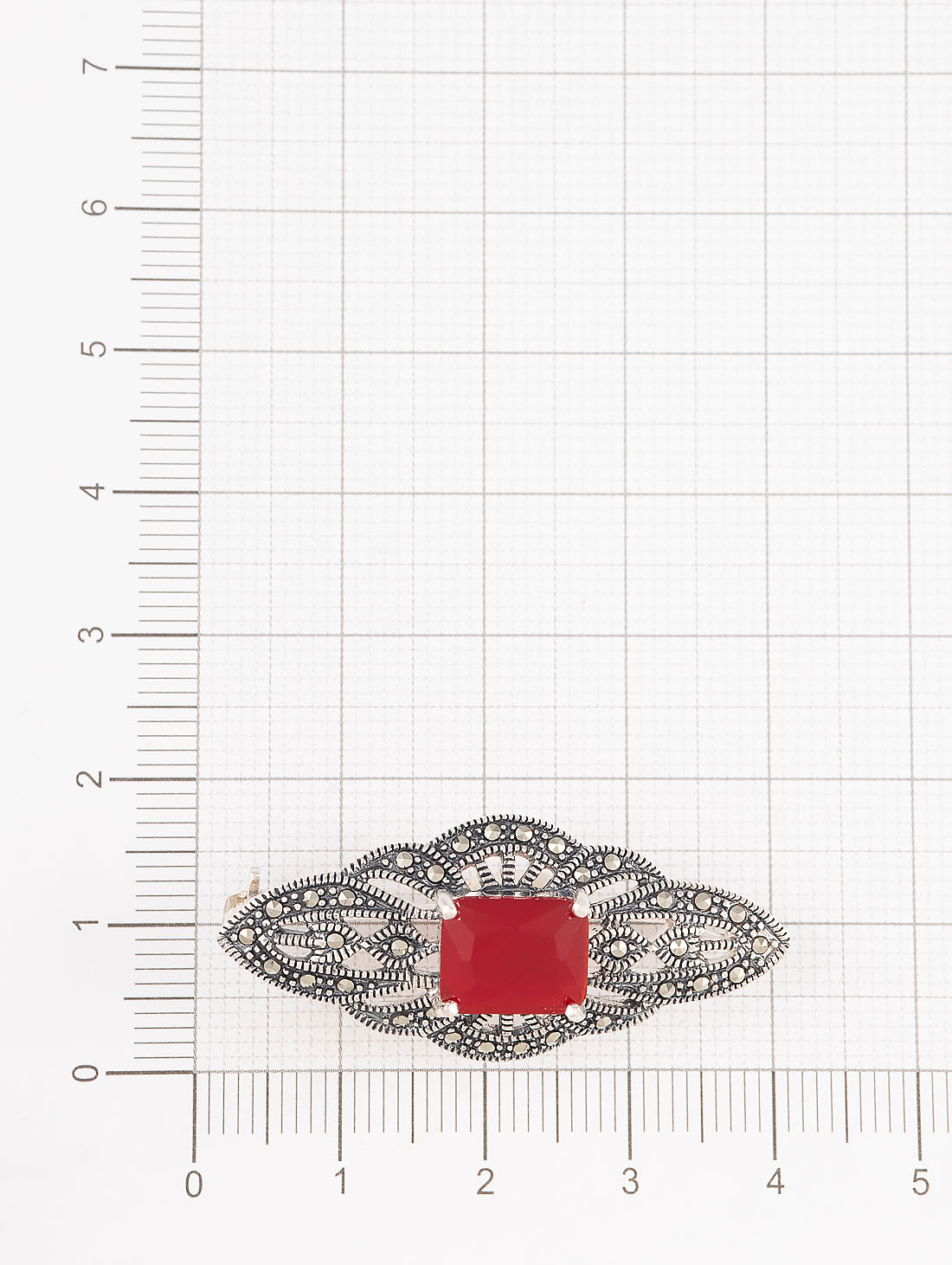 91572 Брошь (Ag 925)