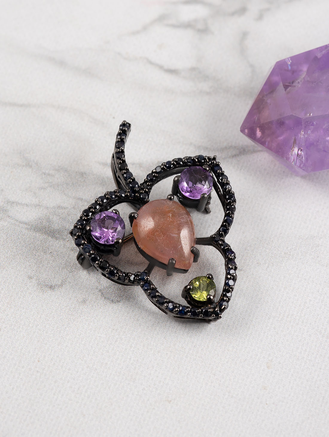 042400 Брошь-кулон (Ag 925)