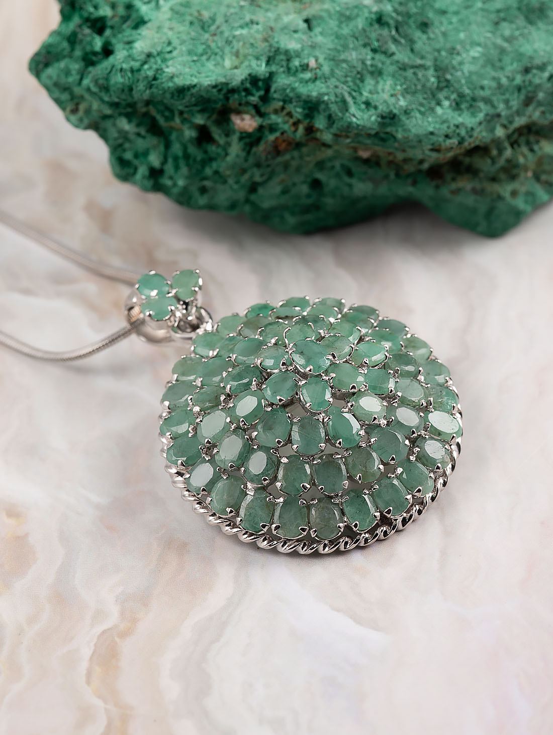 042359 Брошь-кулон (Ag 925)