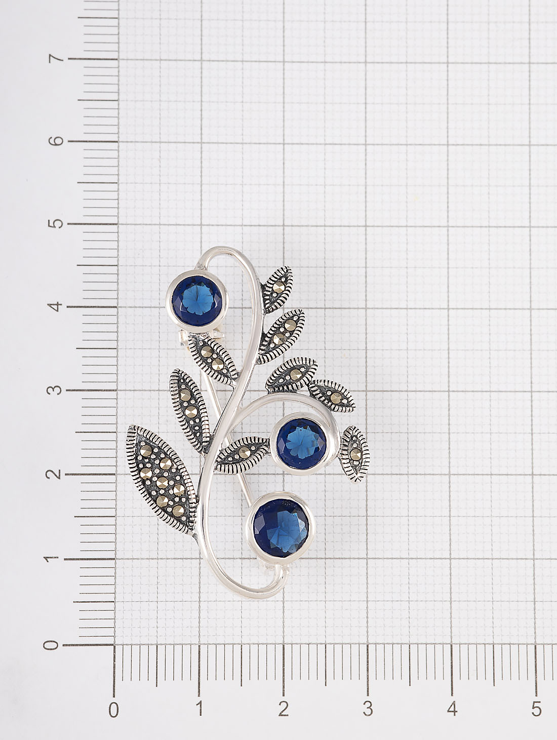 91652 Брошь (Ag 925)