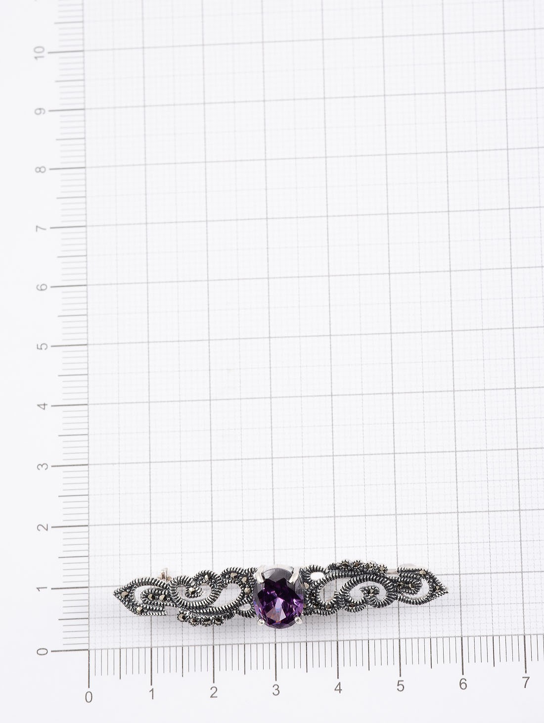 91648 Брошь (Ag 925)