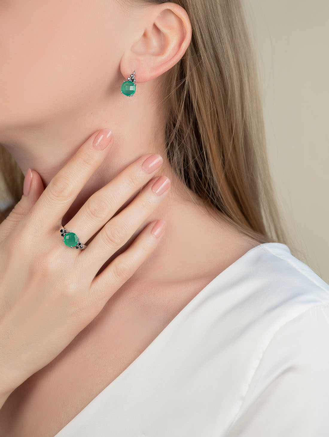 100863 Серьги (Ag 925)