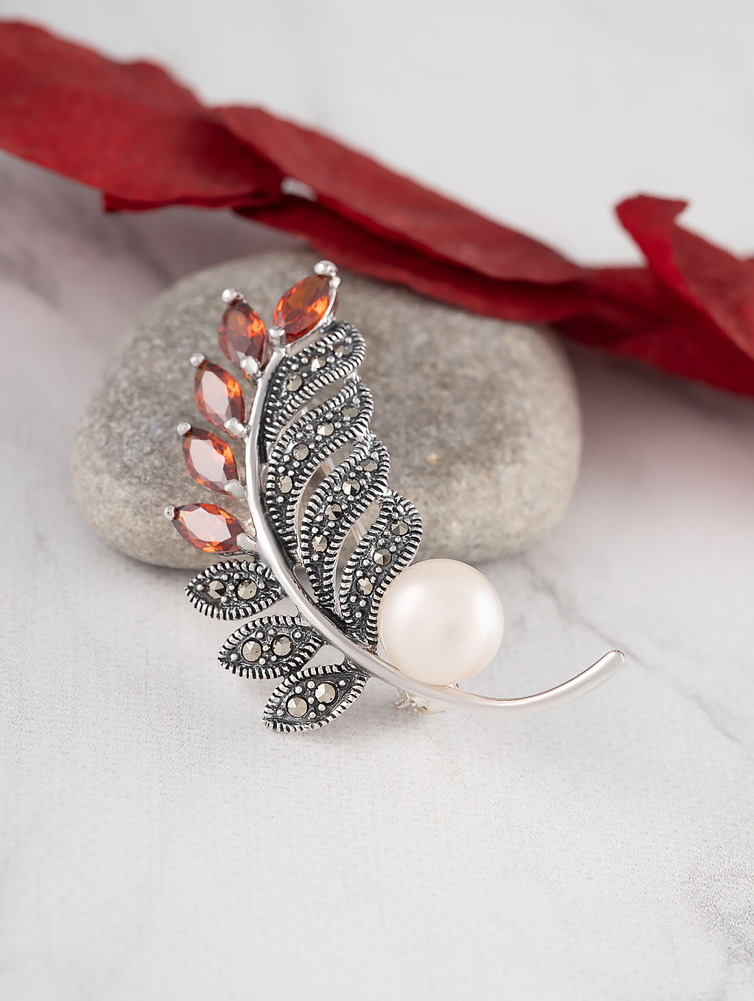 91537 Брошь (Ag 925)