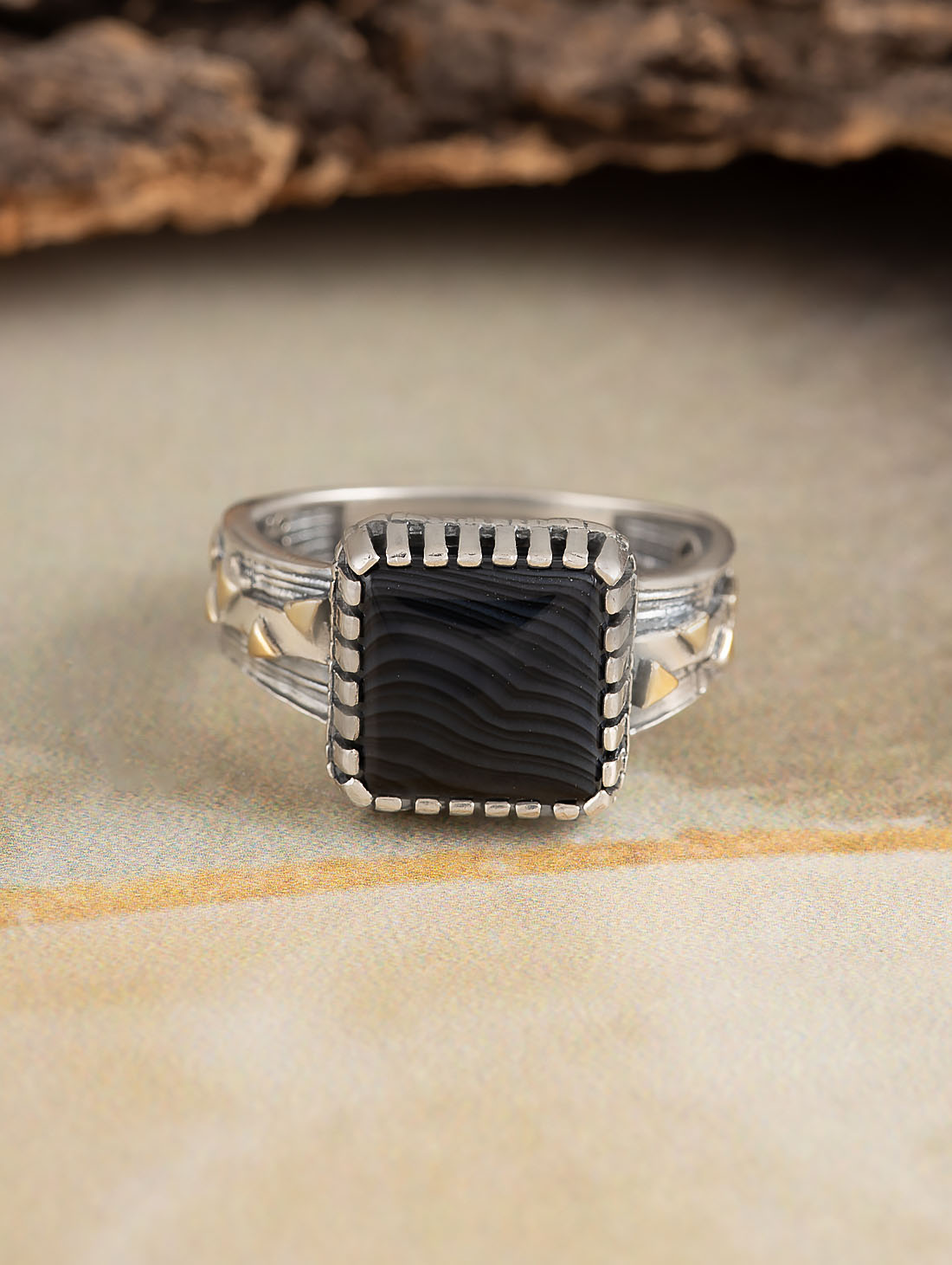 Rrr1493z Агат Кольцо (Ag_925)