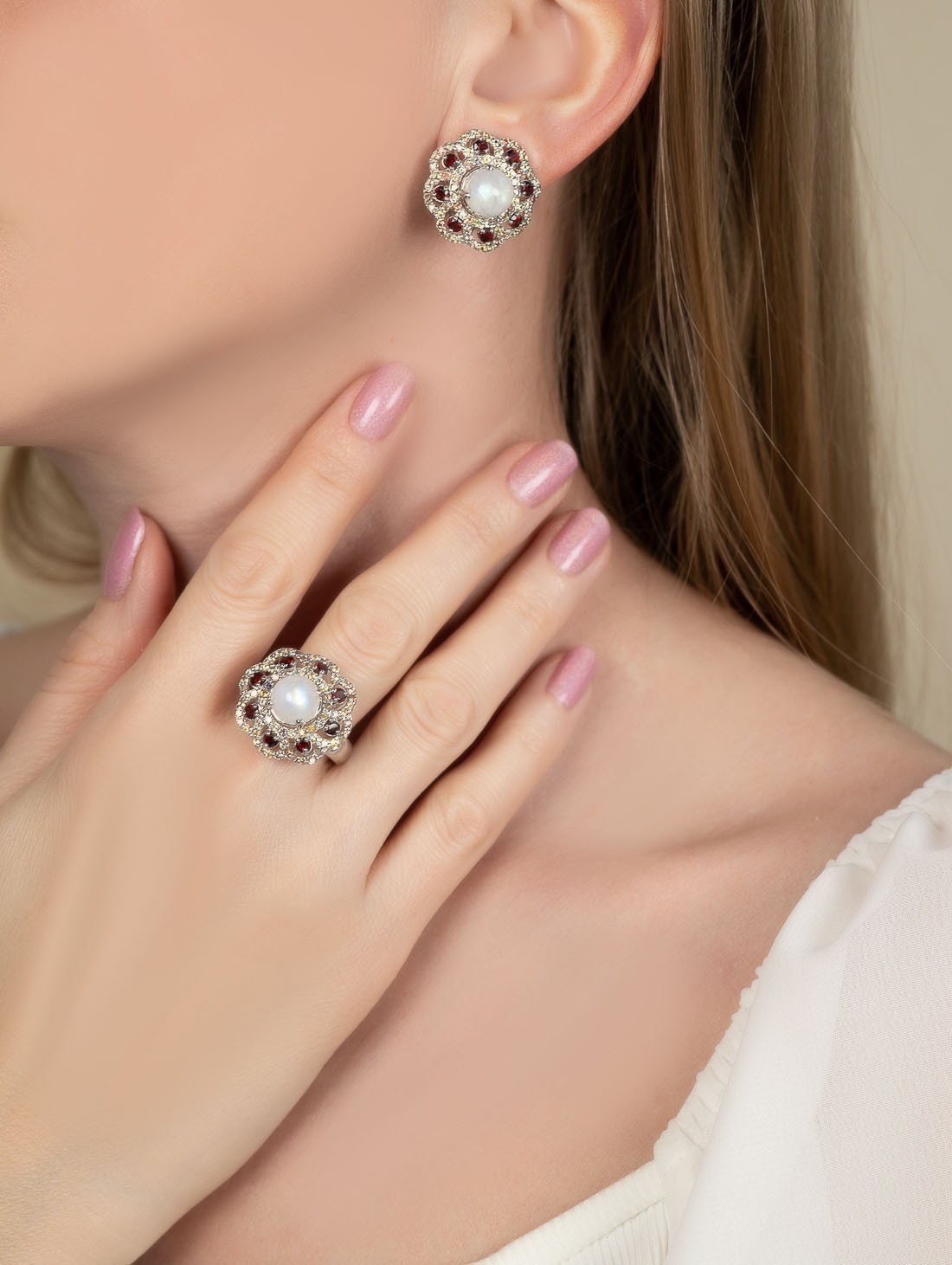 022237 Серьги (Ag 925)