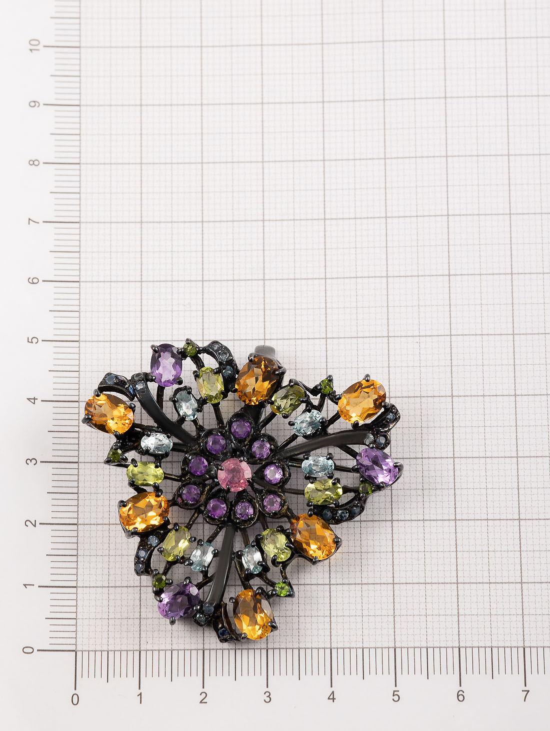 042394 Брошь-кулон (Ag 925)