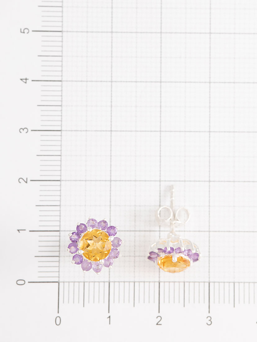 100141 Серьги пуссеты (Ag 925)