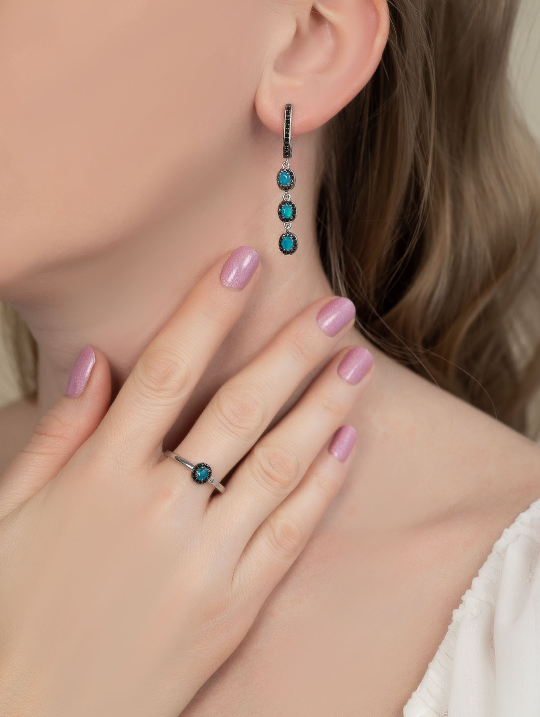 100902 Серьги (Ag 925)