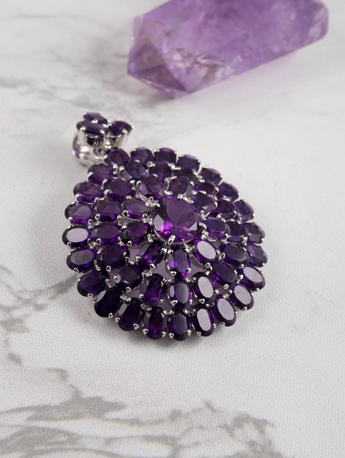 042356 Брошь-кулон (Ag 925)