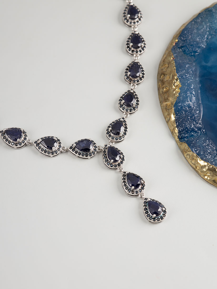 951022 Колье (Ag 925)