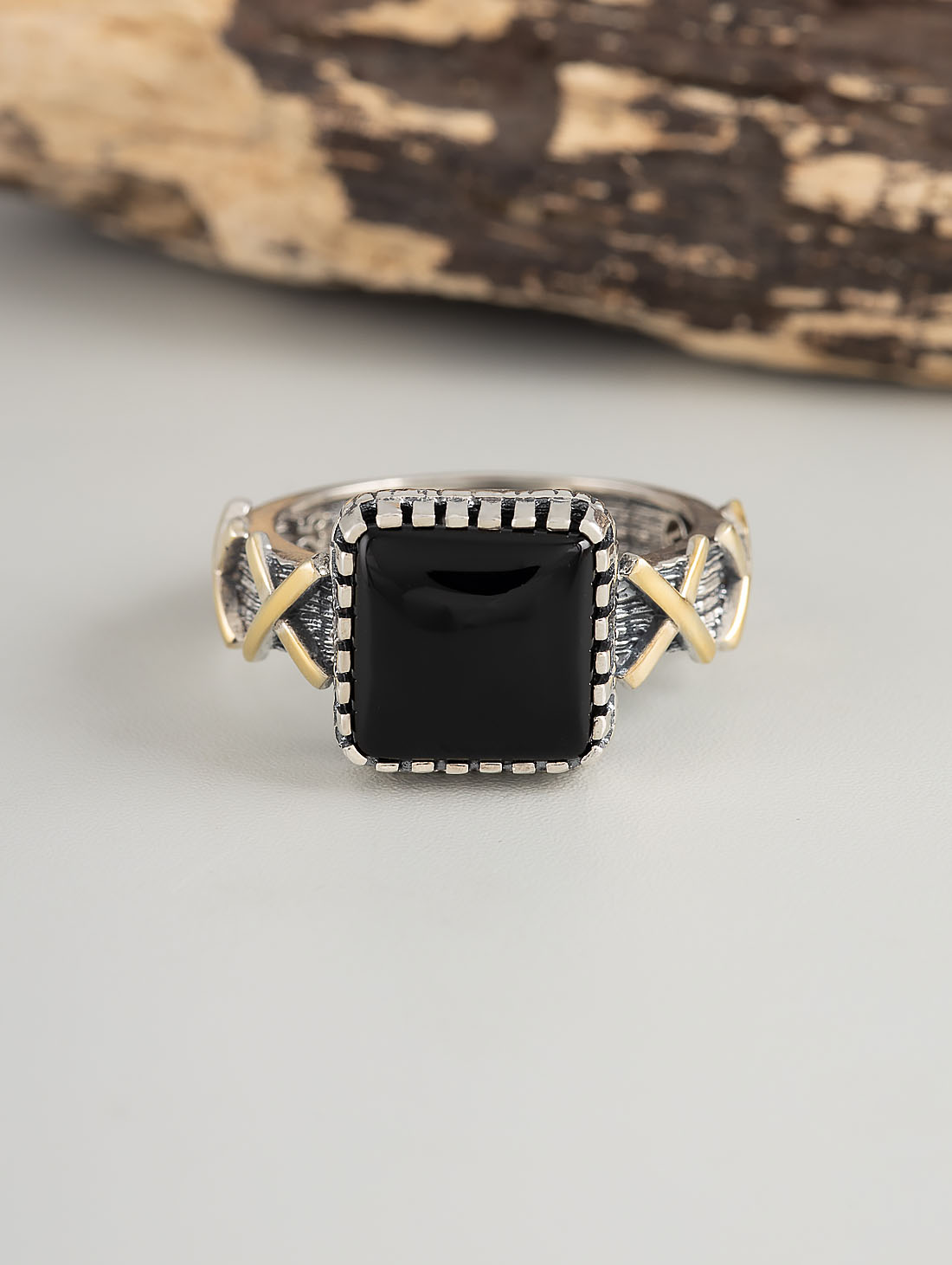 Rrr1506z Агат Кольцо (Ag 925)