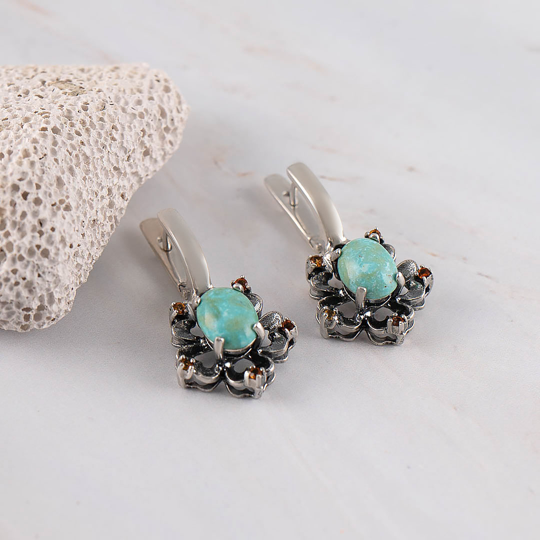 056445 Серьги (Ag 925)