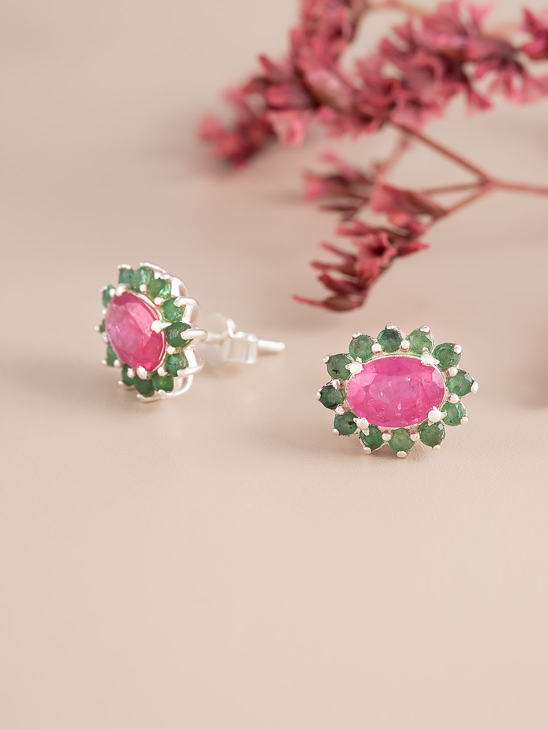 9401 Серьги пуссеты (Ag 925)