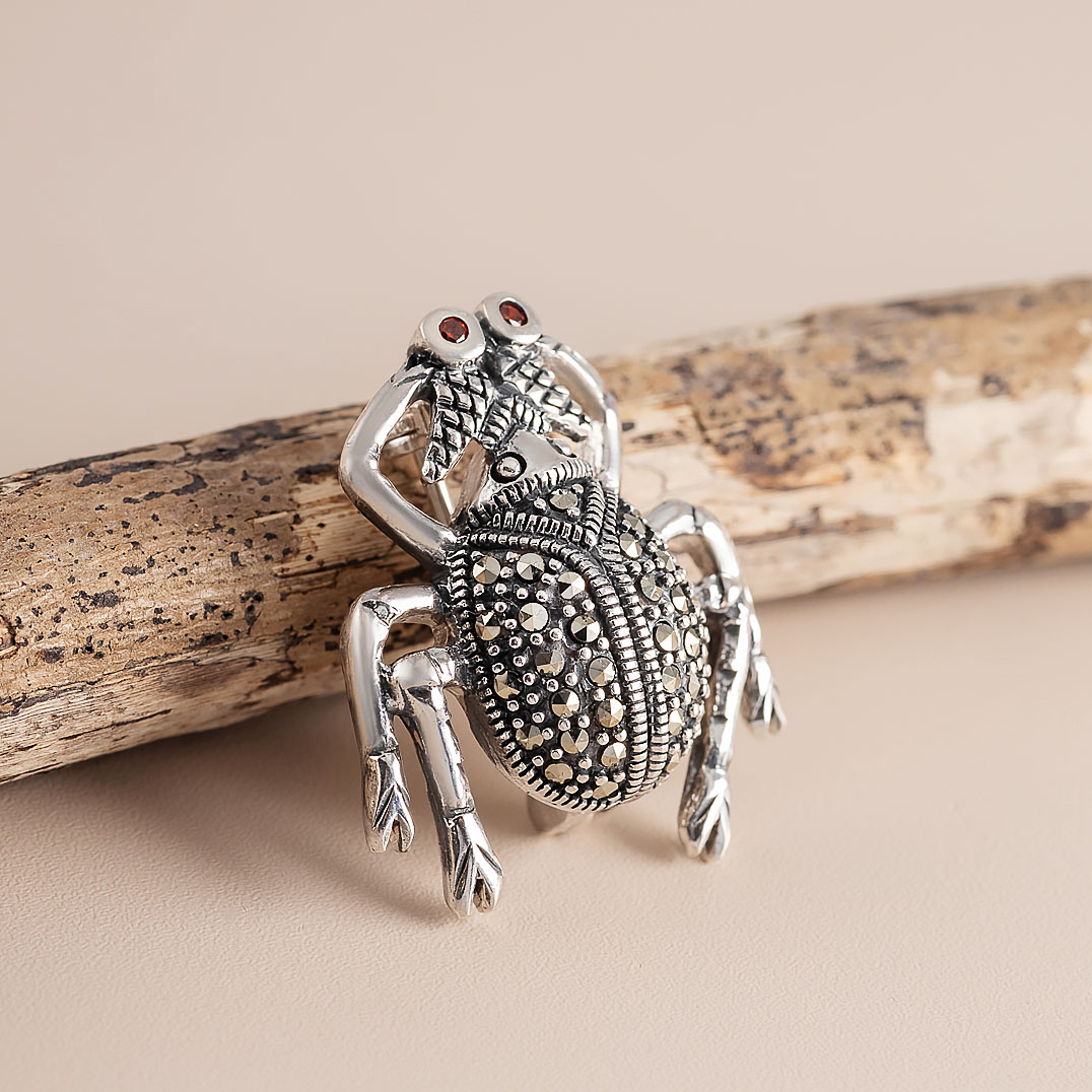 91385 Брошь (Ag 925)