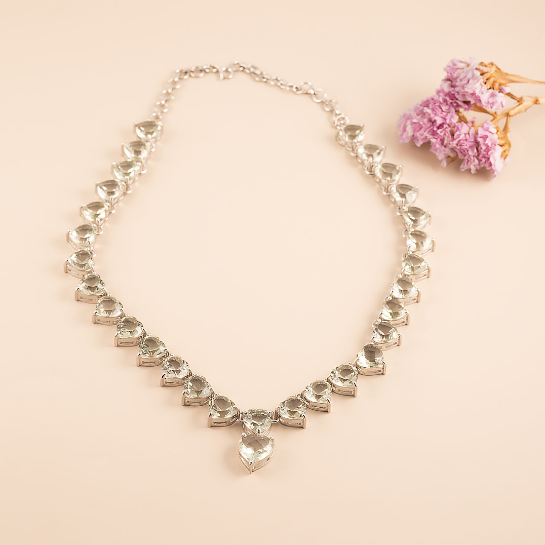 1300121 Колье (Ag 925)