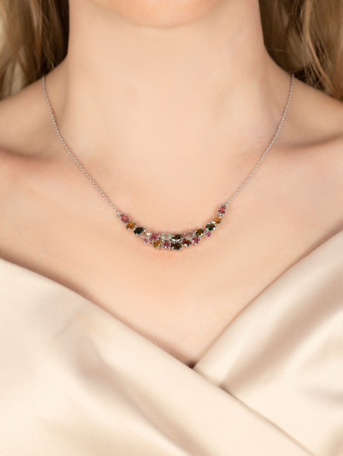 95989 Колье (Ag 925)