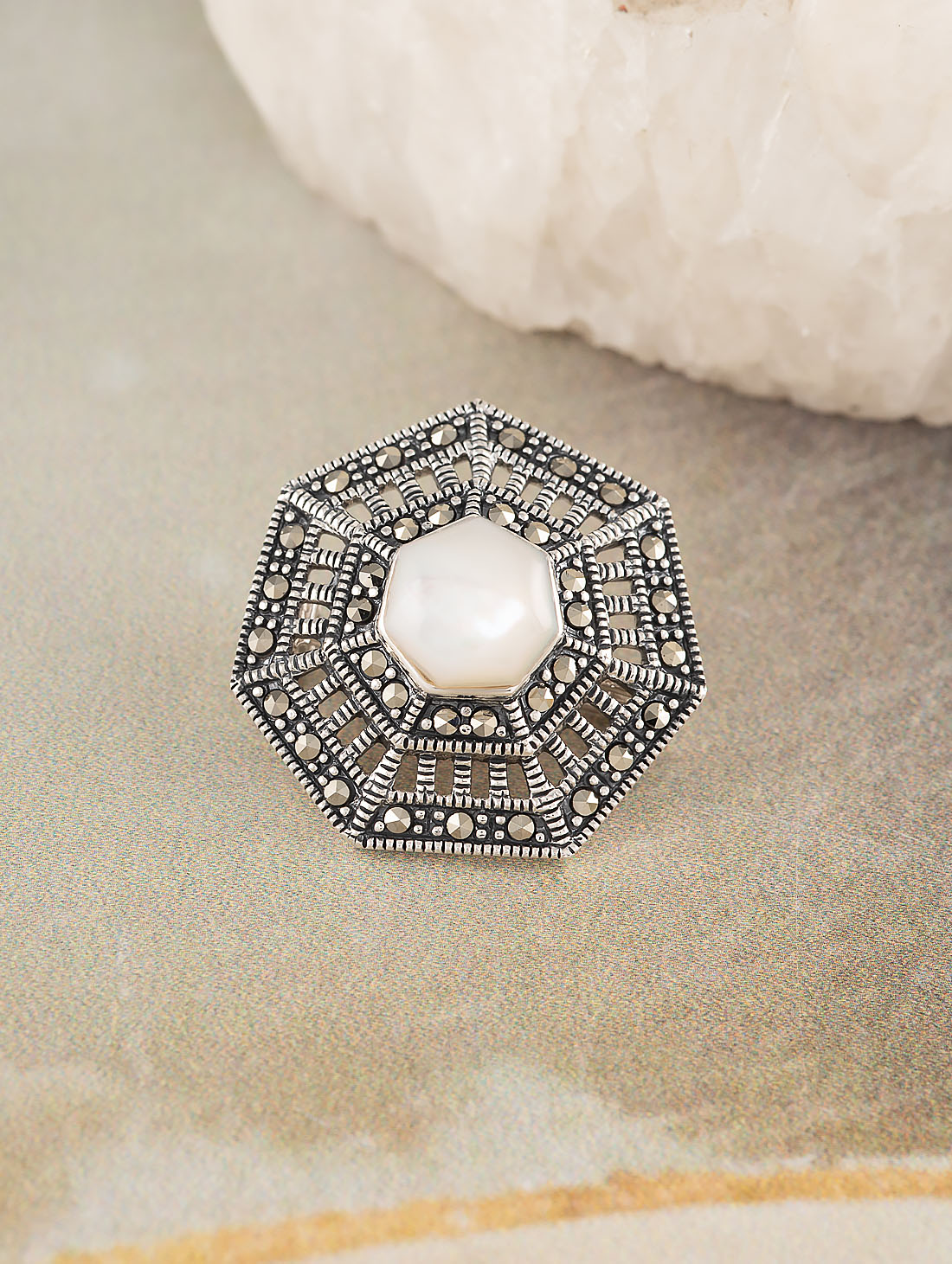 91562 Брошь (Ag 925)