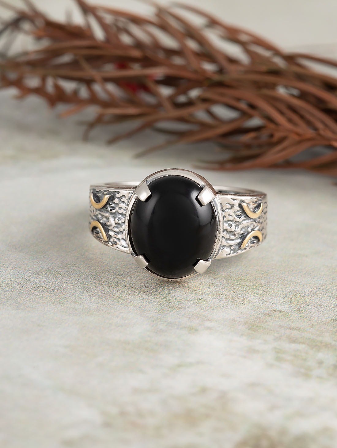 Rrr1474z Агат Кольцо (Ag 925)