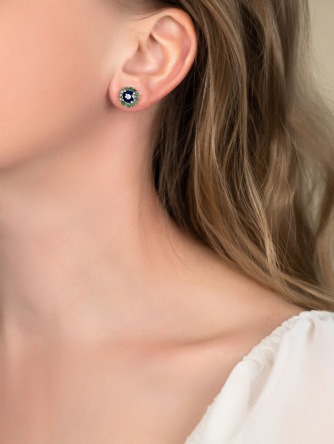 9466 Серьги пуссеты (Ag 925)