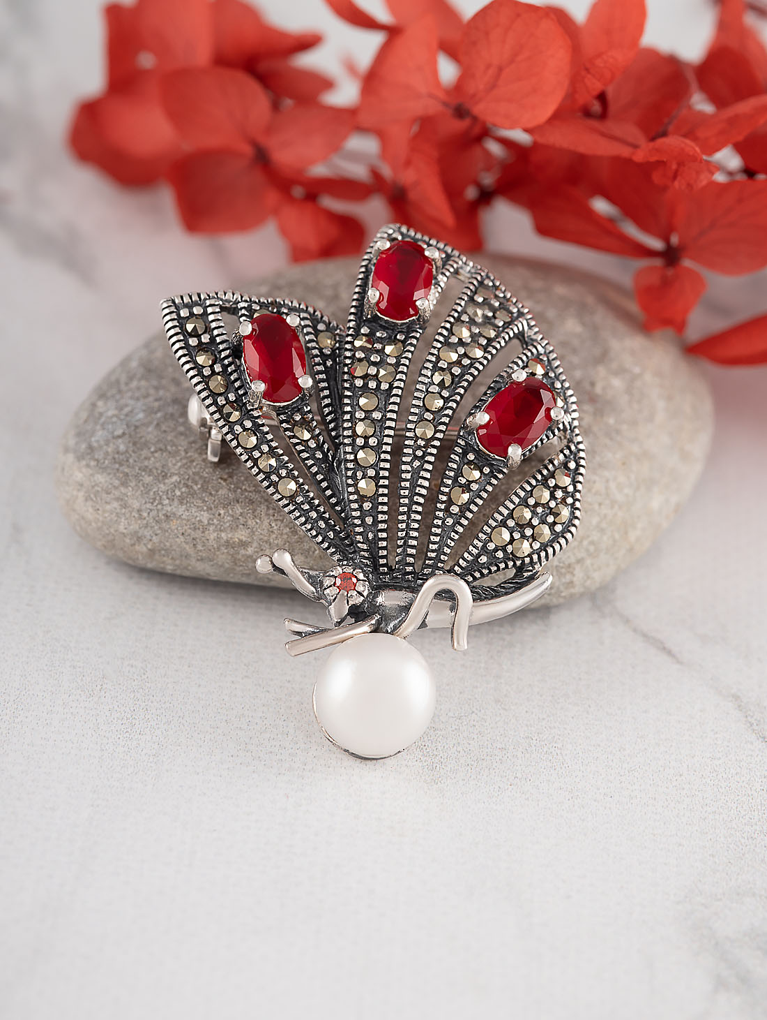 91564 Брошь (Ag 925)