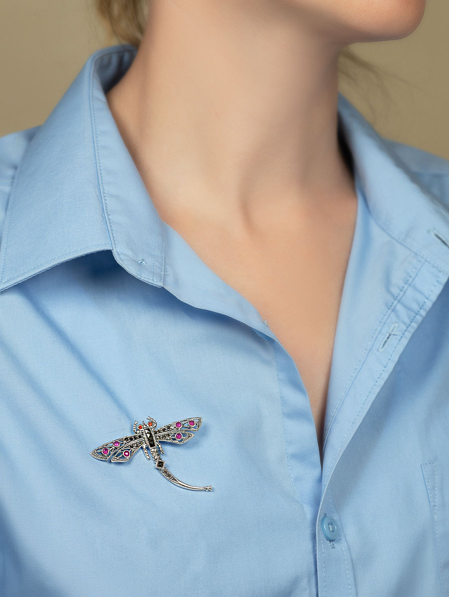 91505 Брошь (Ag 925)