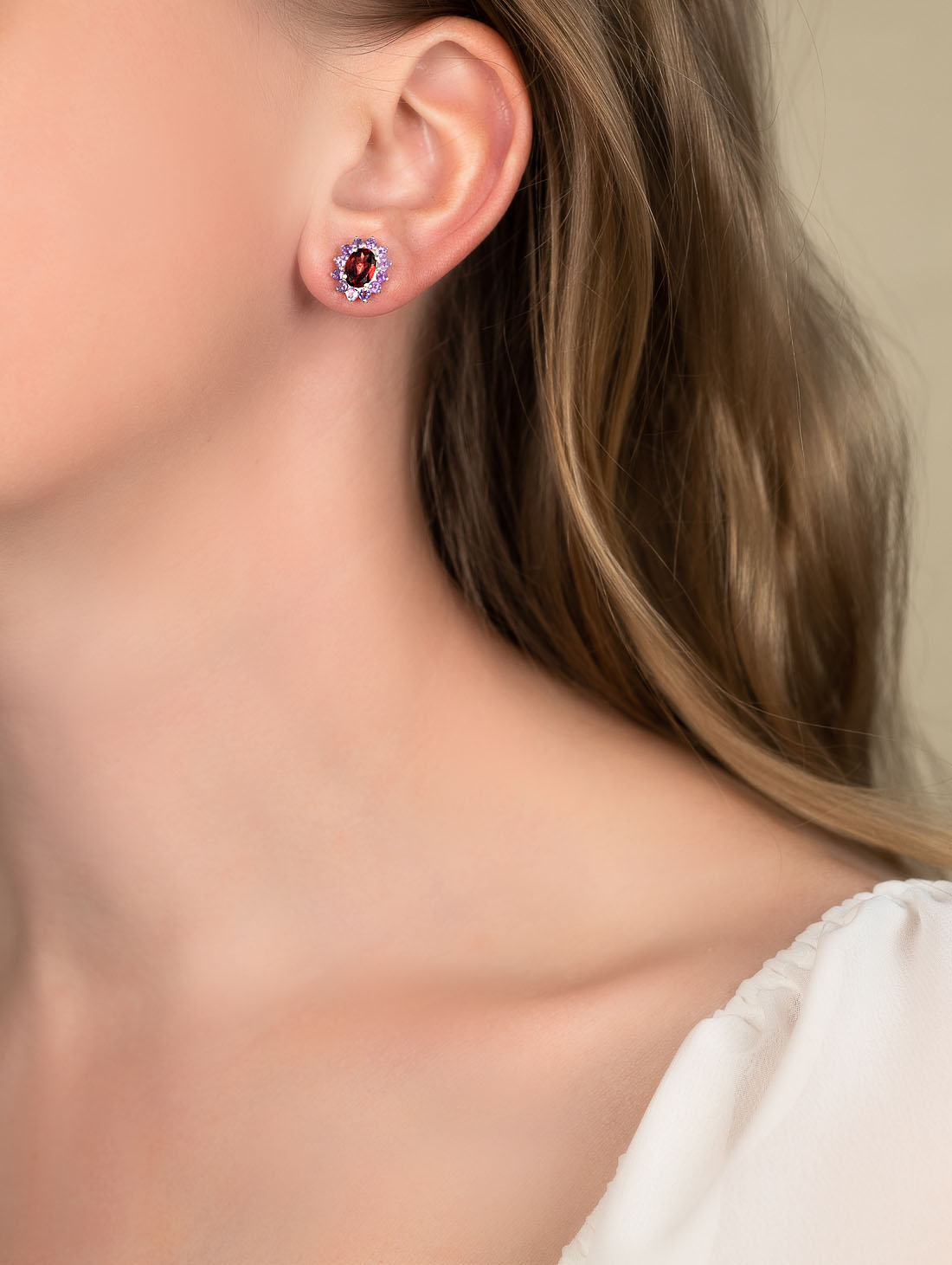 9515 Серьги пуссеты (Ag 925)