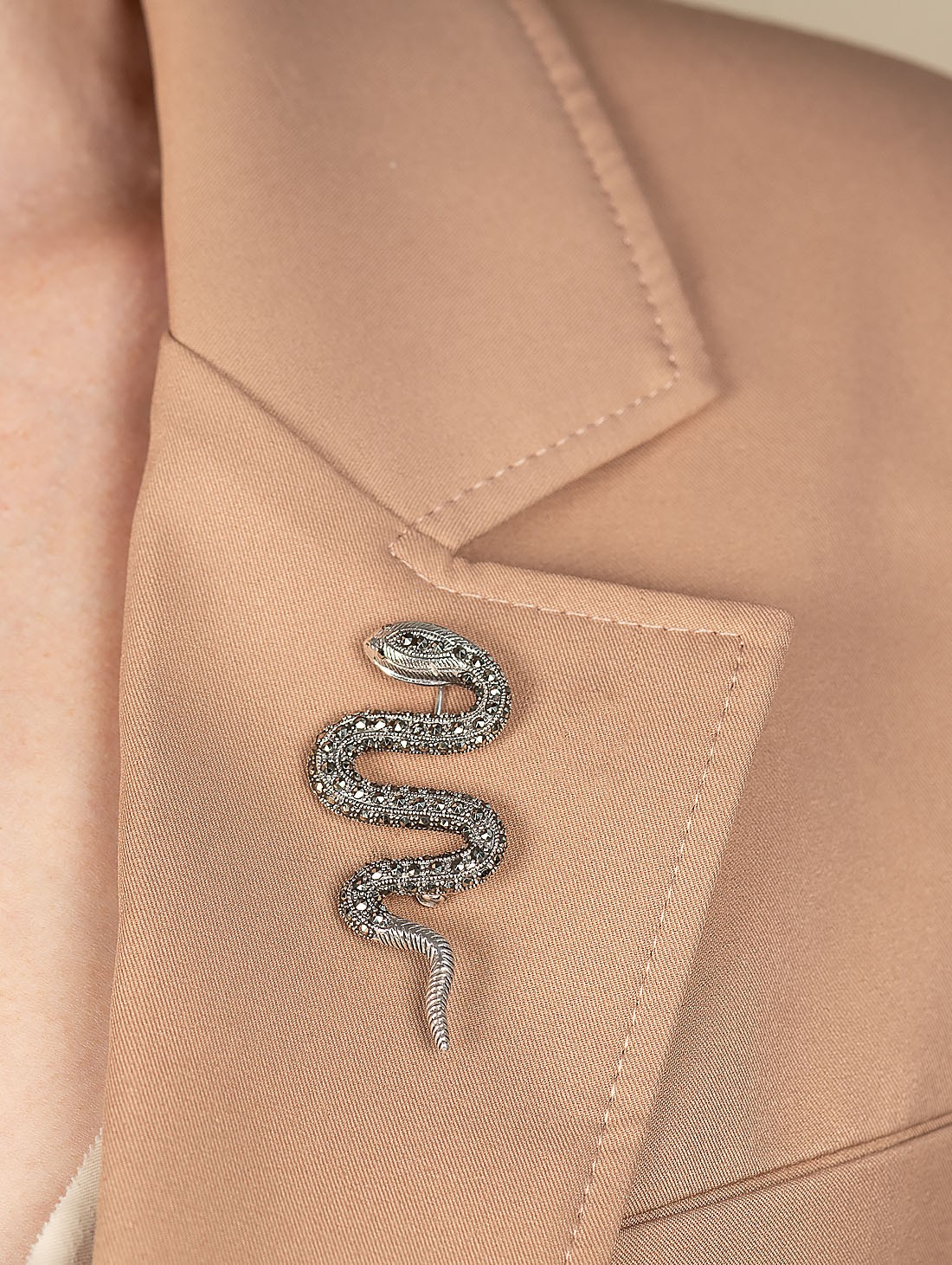 91604 Брошь (Ag 925)