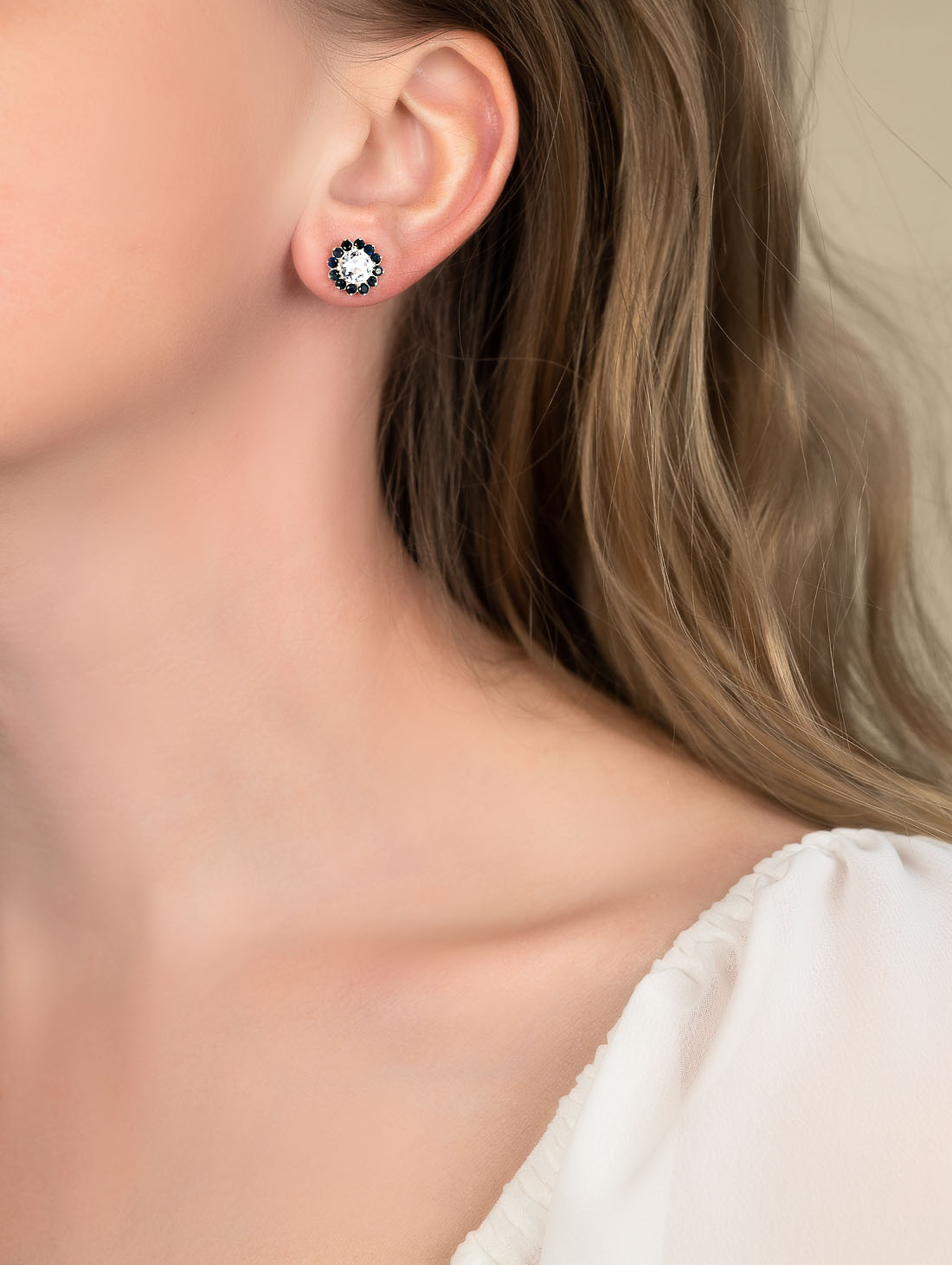 9451 Серьги пуссеты (Ag 925)