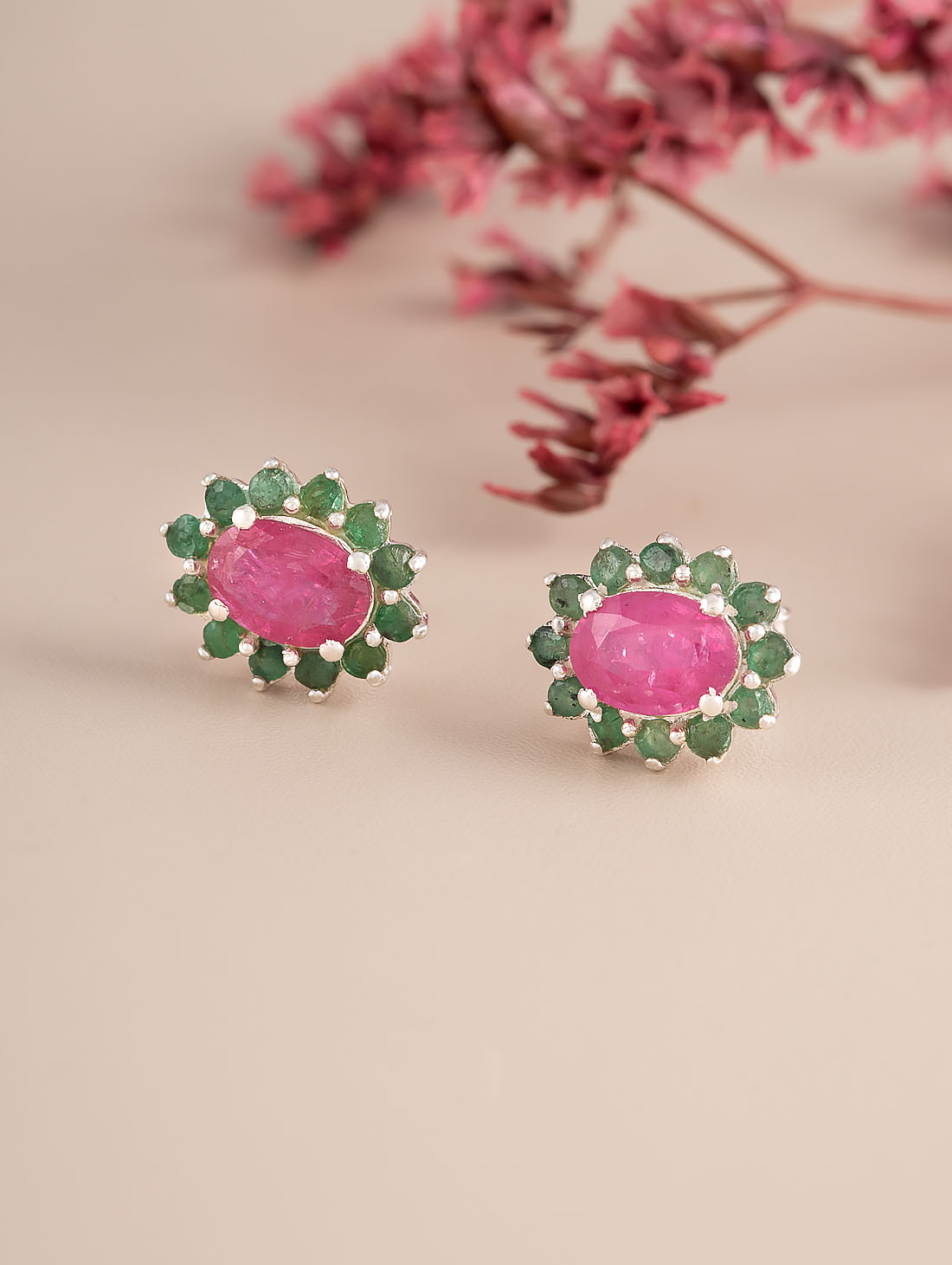 9401 Серьги пуссеты (Ag 925)