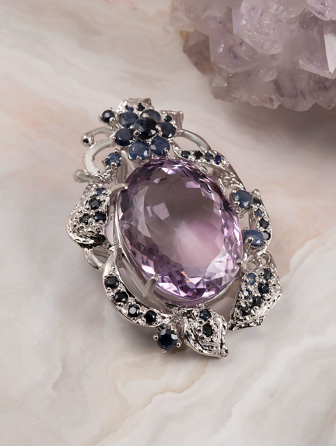 042369 Брошь-кулон (Ag 925)