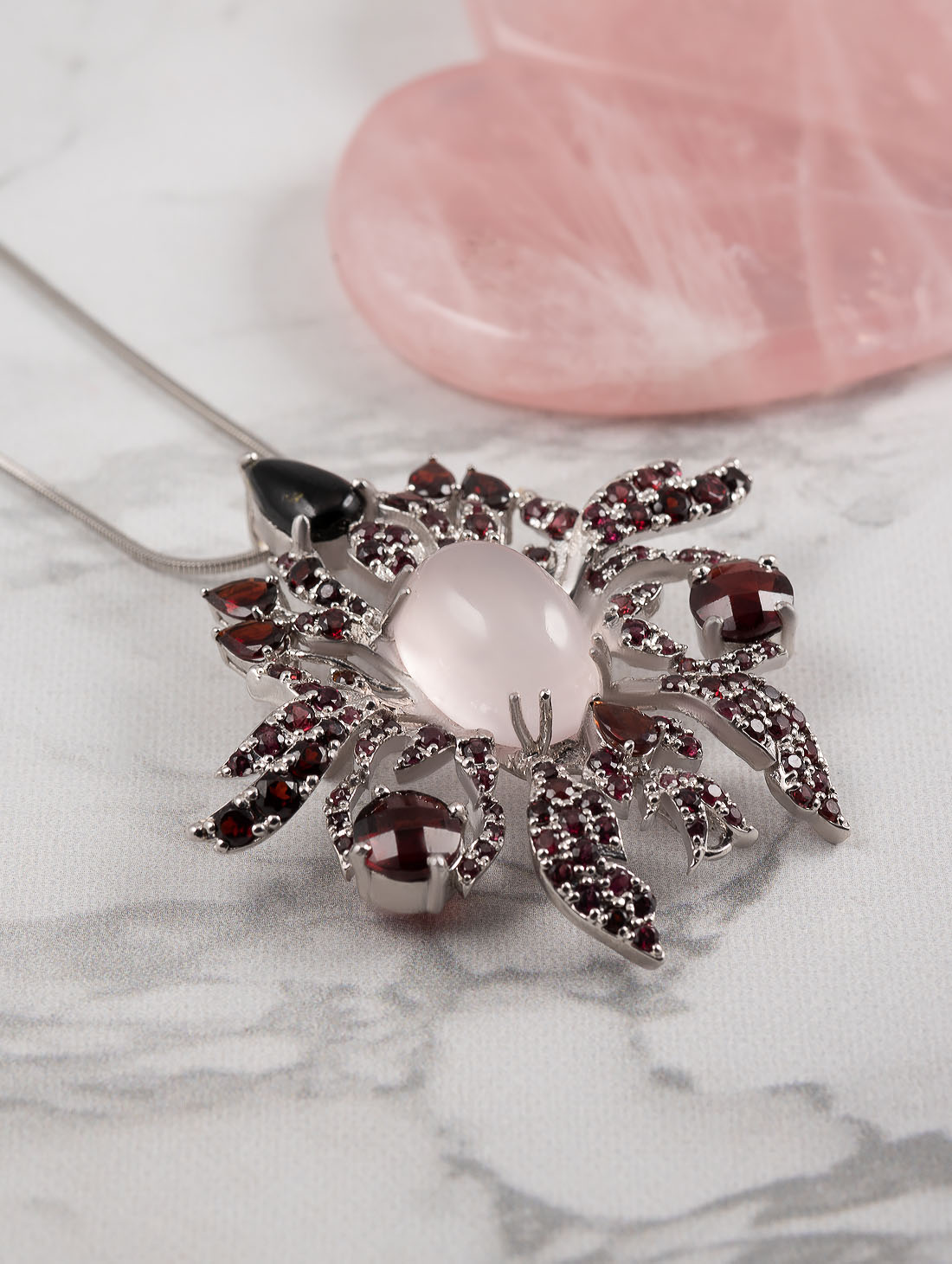 042373 Брошь-кулон (Ag 925)