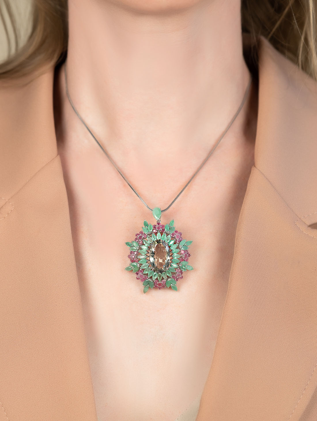 299 Брошь-кулон (Ag 925)