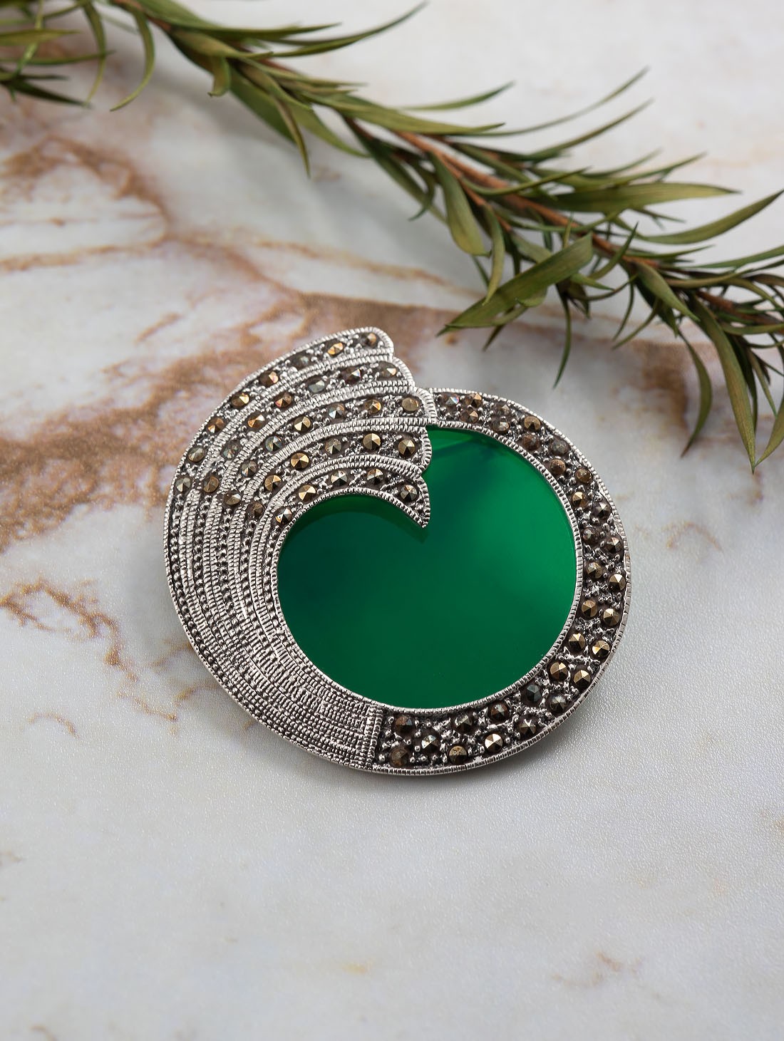 91632 Брошь (Ag 925)