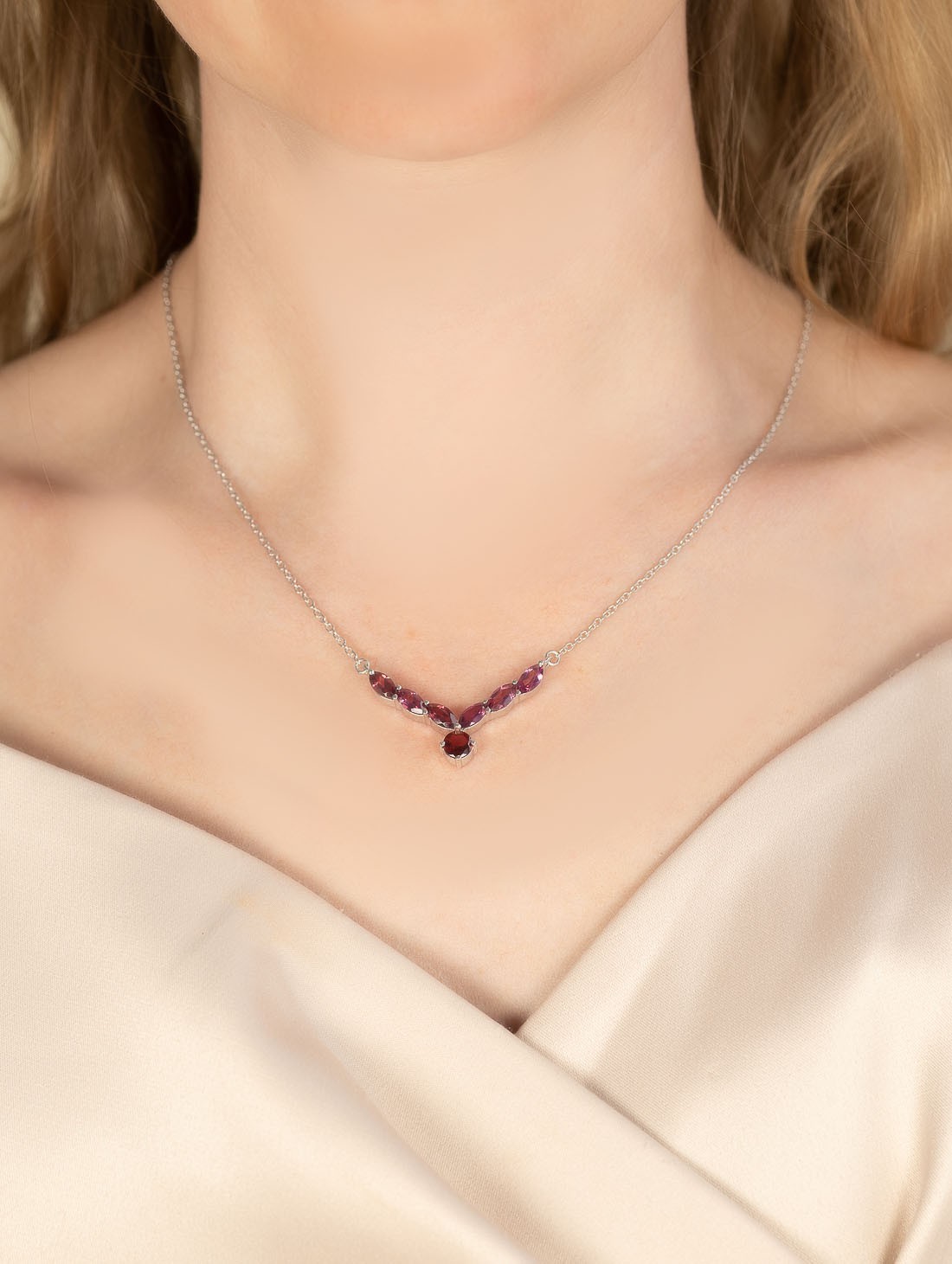 95965 Колье (Ag 925)