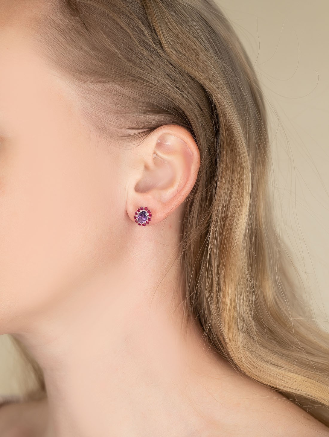 9403 Серьги пуссеты (Ag 925)